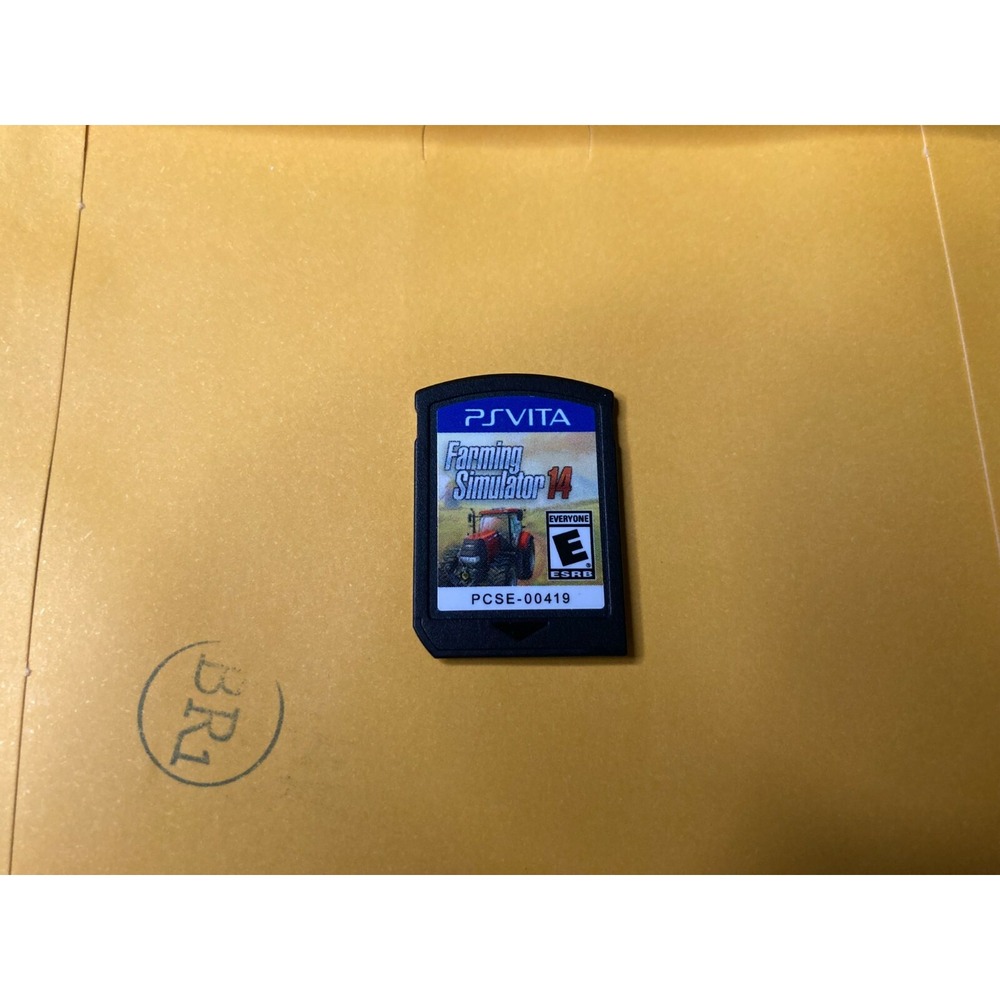 Farming Simulator 14 Sony PlayStation Vita 2014 Cart Only Tested PCSE-00419